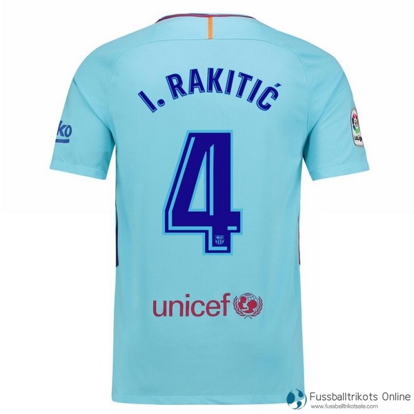 Barcelona Trikot Auswarts I.Rakitic 2017-18 Fussballtrikots Günstig